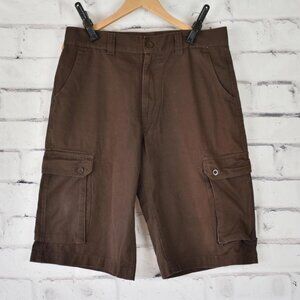 Baggy Long Cargo Skater Shorts 13.5” Inseam